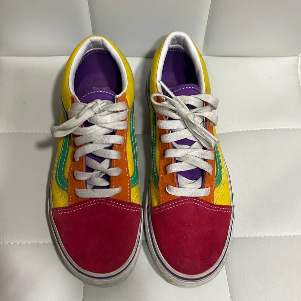 Old Skool Vans Rainbow color Size 6.5 - Picture 2 of 12